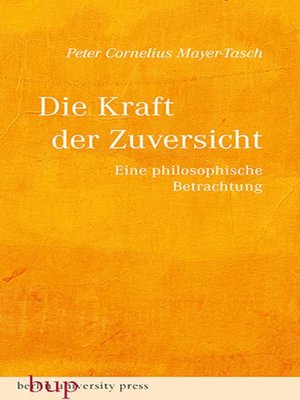cover image of Die Kraft der Zuversicht